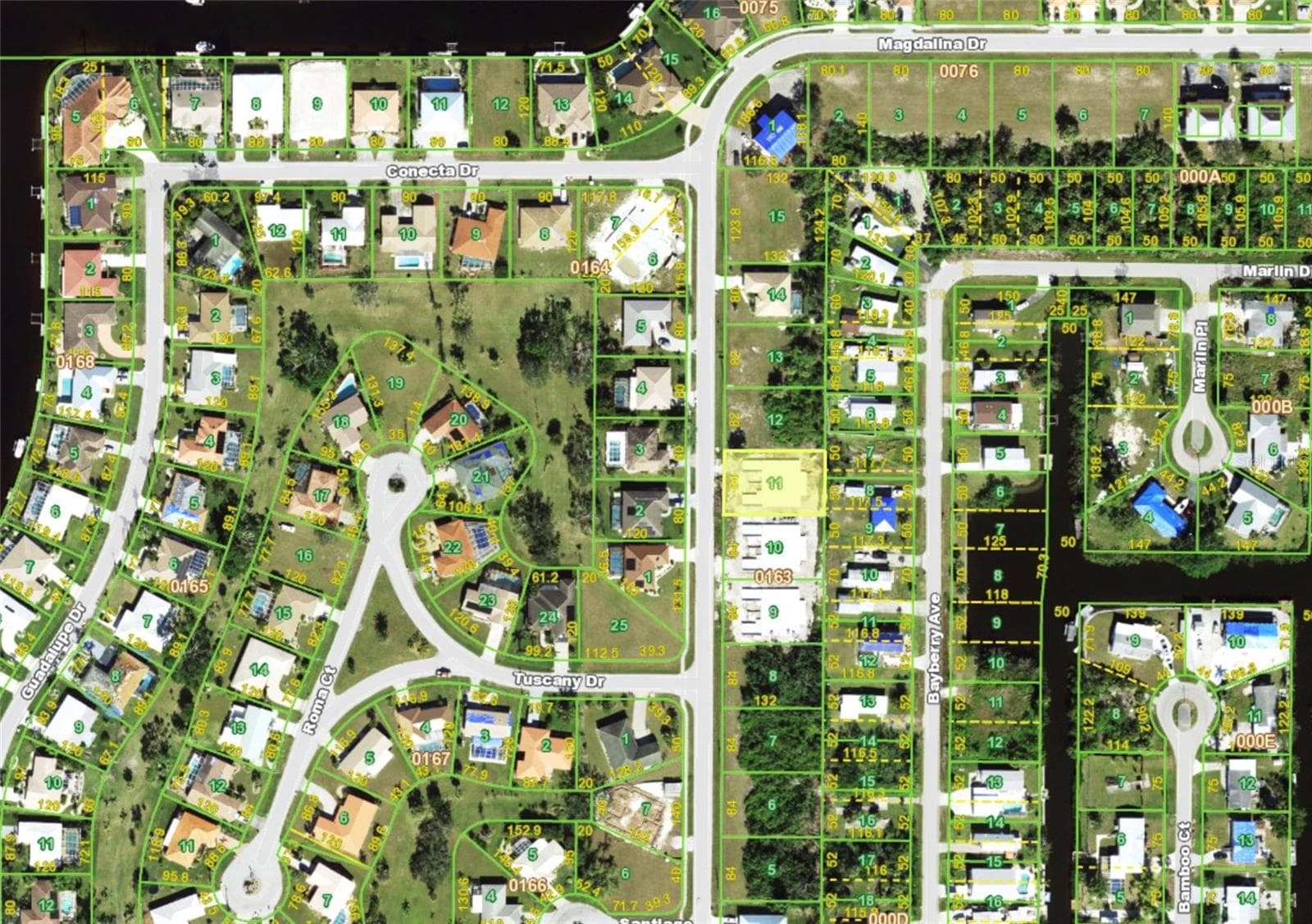 Land at 2926 MAGDALINA DR, PUNTA GORDA, photo 3 of 7