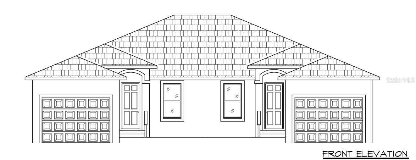 Front Rendering. - 2926 MAGDALINA DR, PUNTA GORDA
