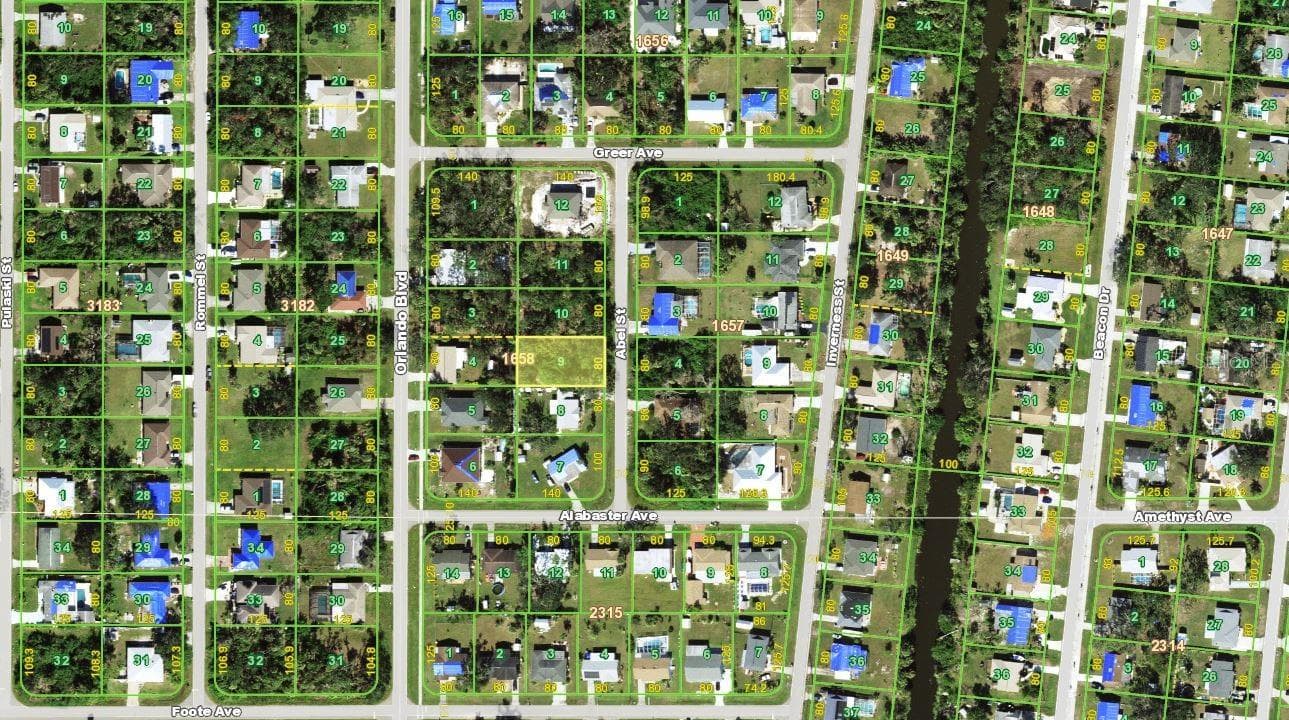 Scrub Jay Boundary - 1509 ABEL ST, PORT CHARLOTTE