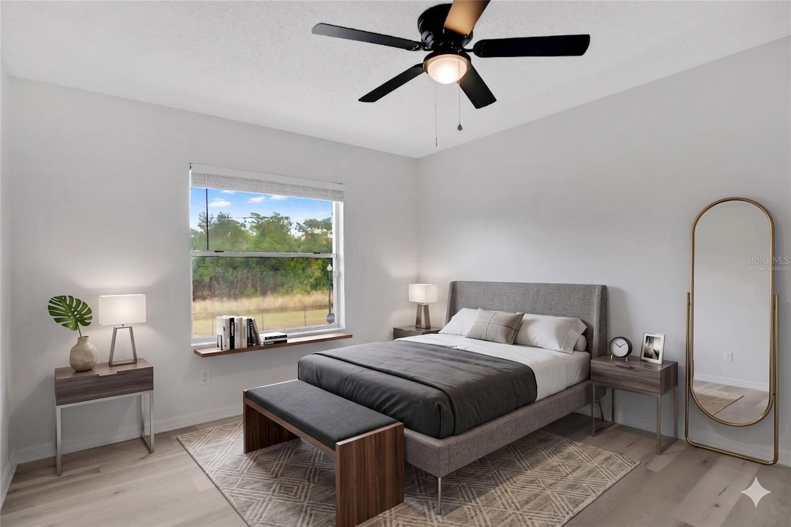 Virtually Staged - Primary Bedroom - 4100 PERSHING POINTE PL #3, ORLANDO