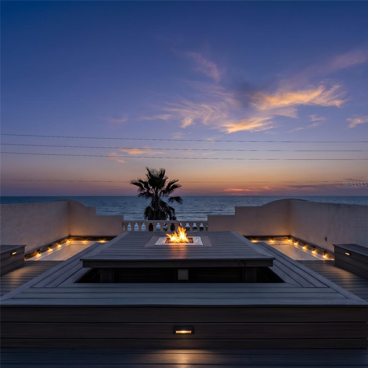 AI firepit, original pit removed - 3400 OCEAN SHORE BLVD #4, ORMOND BEACH