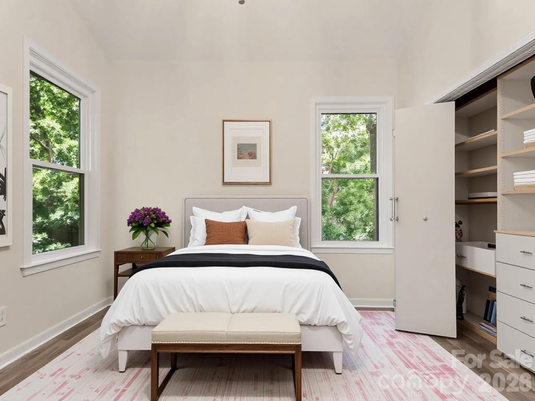 virtually staged - 306 S Cedar Street, Charlotte