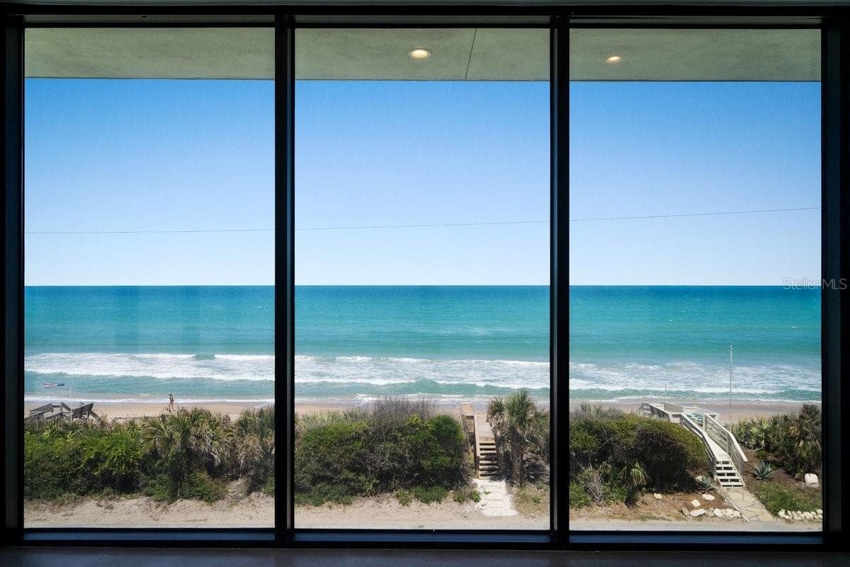 Views from Primary Bedroom - 6176 S ATLANTIC AVE, NEW SMYRNA BEACH
