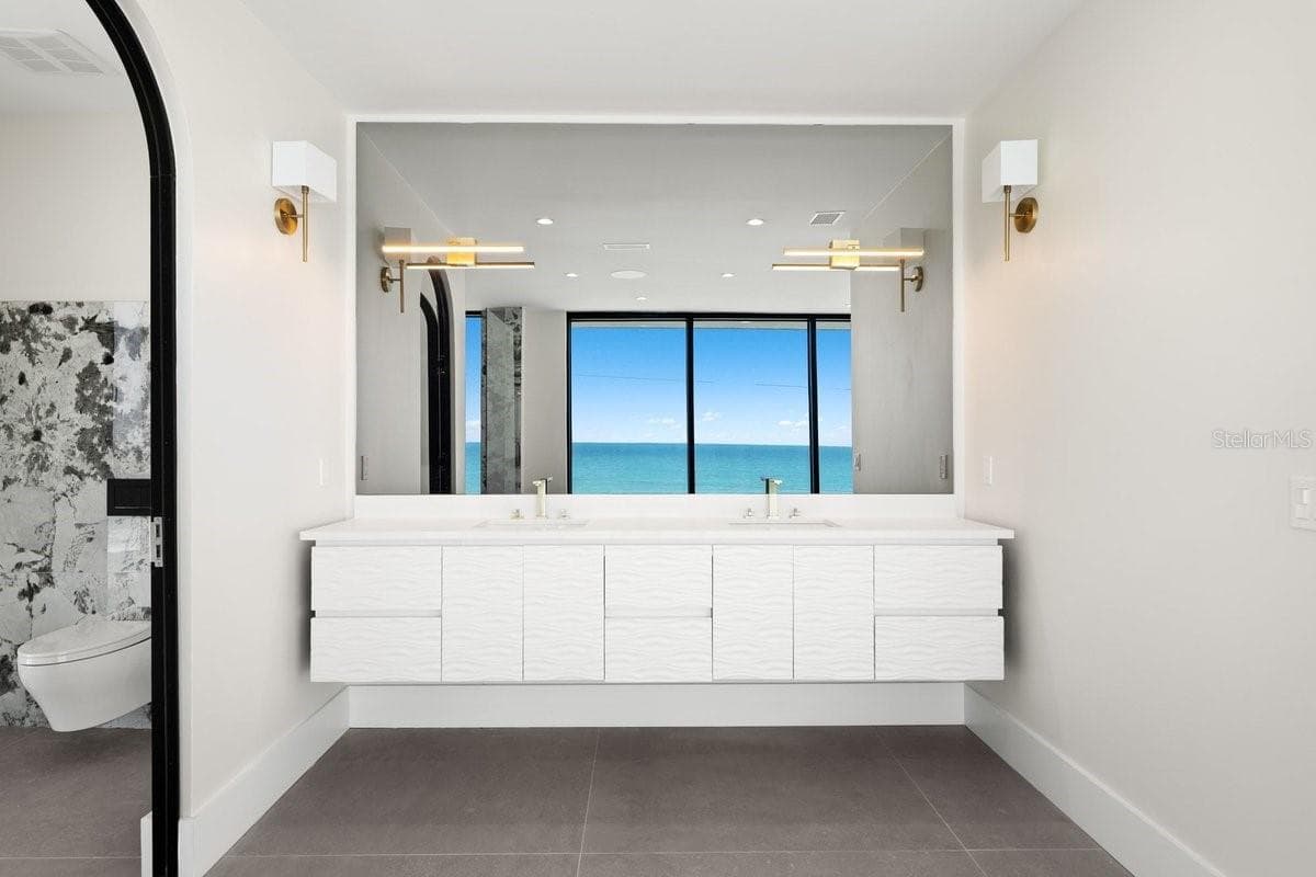 Primary Ensuite Bath - 6176 S ATLANTIC AVE, NEW SMYRNA BEACH
