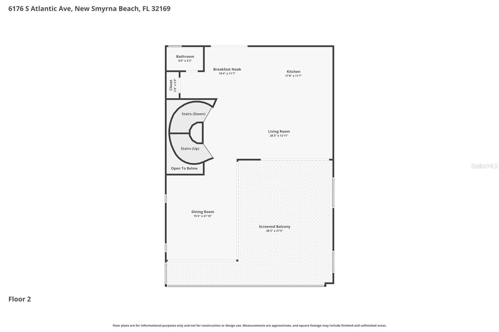 Floor Plan L2 - 6176 S ATLANTIC AVE, NEW SMYRNA BEACH