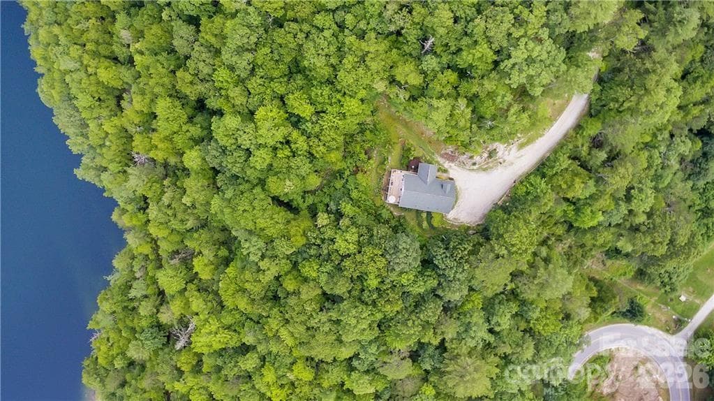 Ariel of Property - 612 Old Home Place Road, Tuckasegee