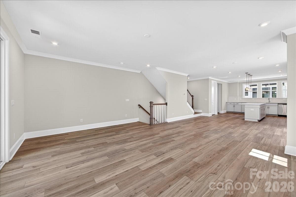 Open concept living - 12023 Elsa Lane, Charlotte