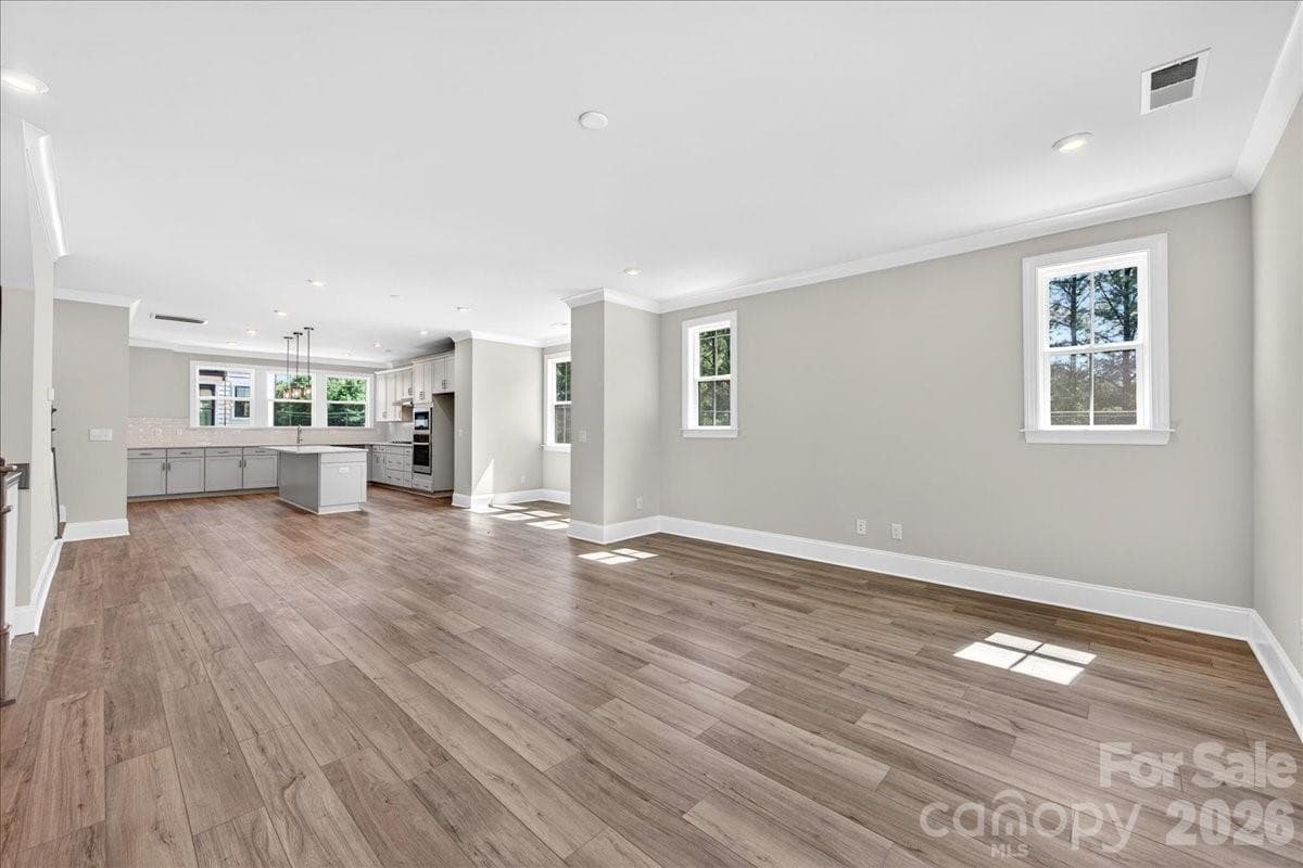 Open concept living with ample natural light - 12023 Elsa Lane, Charlotte