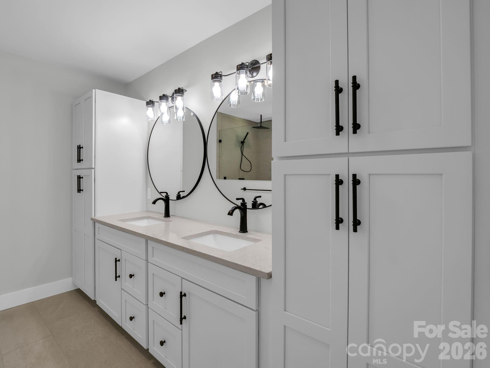 Primary room ensuite full bath- main floor - 18 Worley Place, Asheville