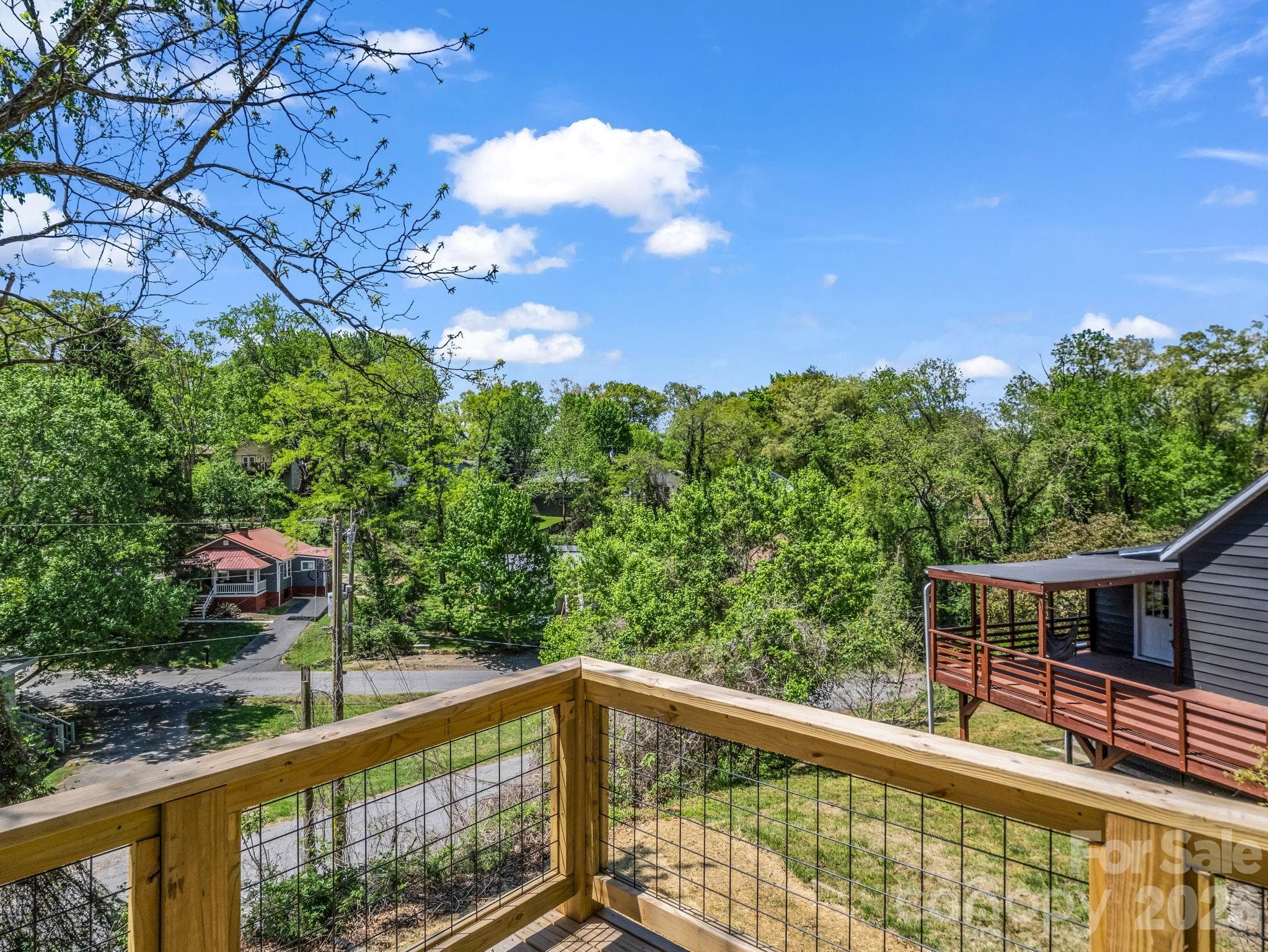 view from deck - Main Floor - Asheville
