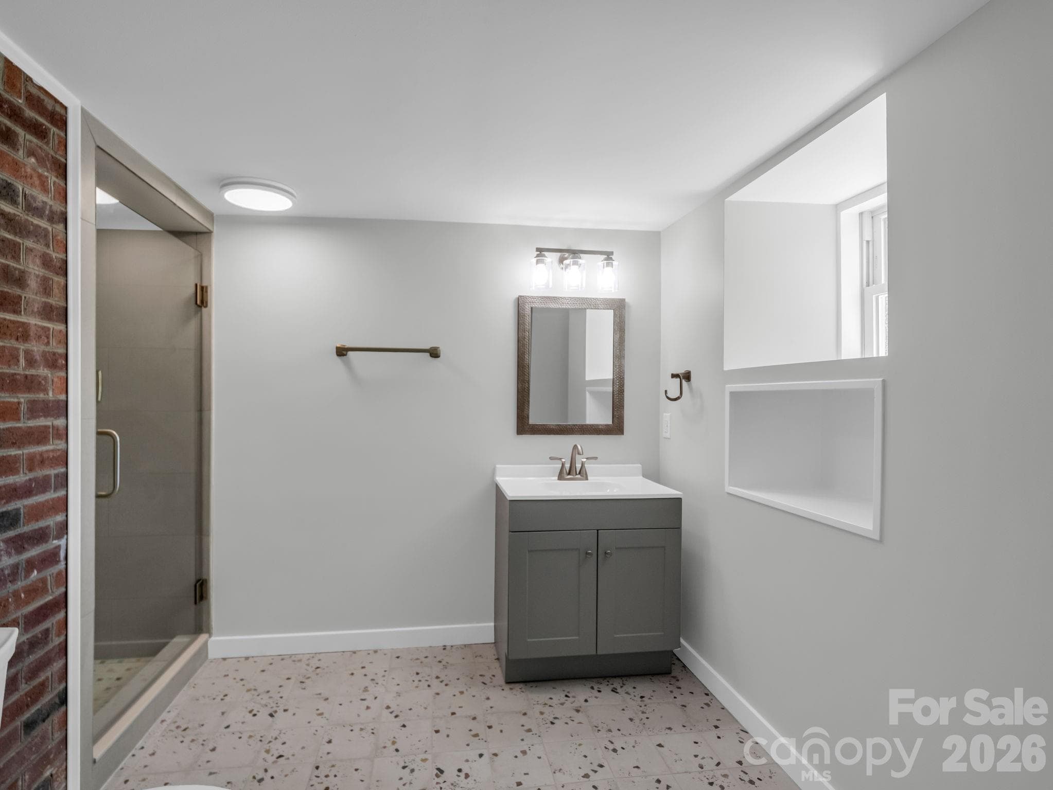 3rd full bath- Lower level - 18 Worley Place, Asheville