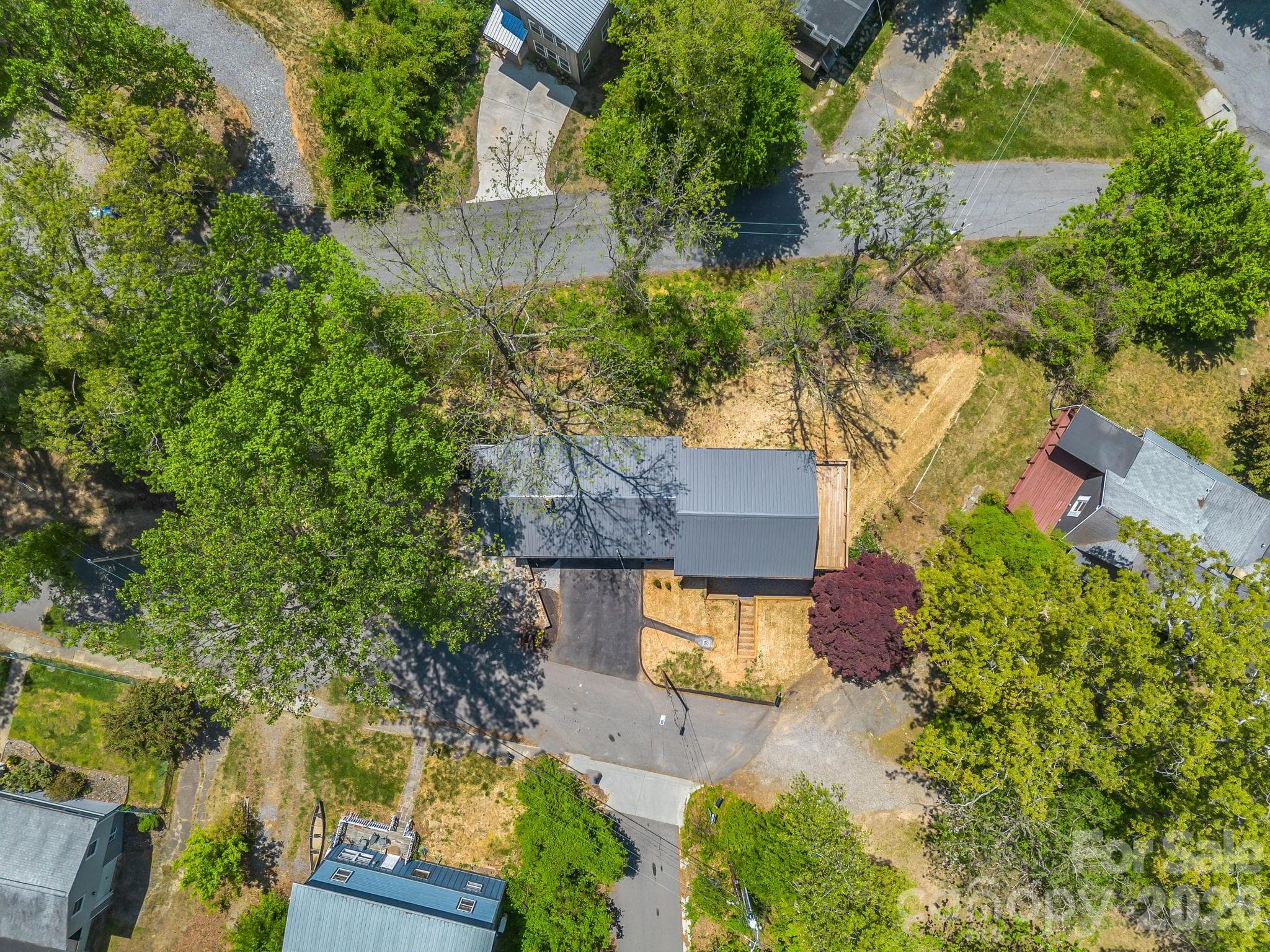 18 Worley PL -From above - 18 Worley Place, Asheville