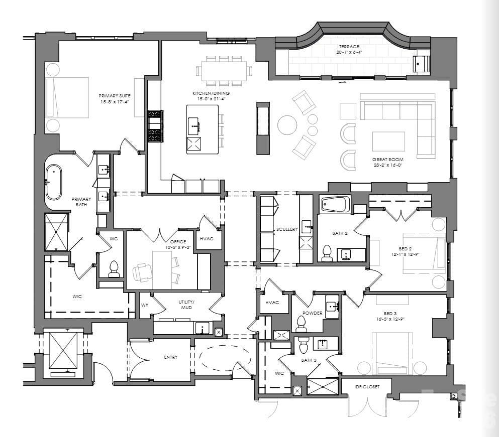 floor plan - Charlotte