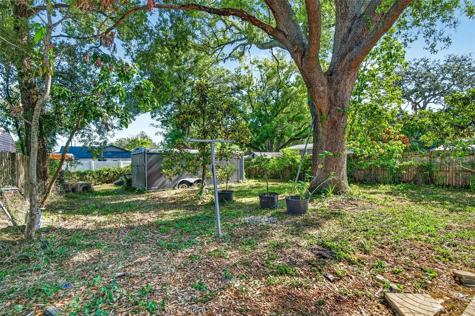 Backyard - 1417 W YUKON ST, TAMPA