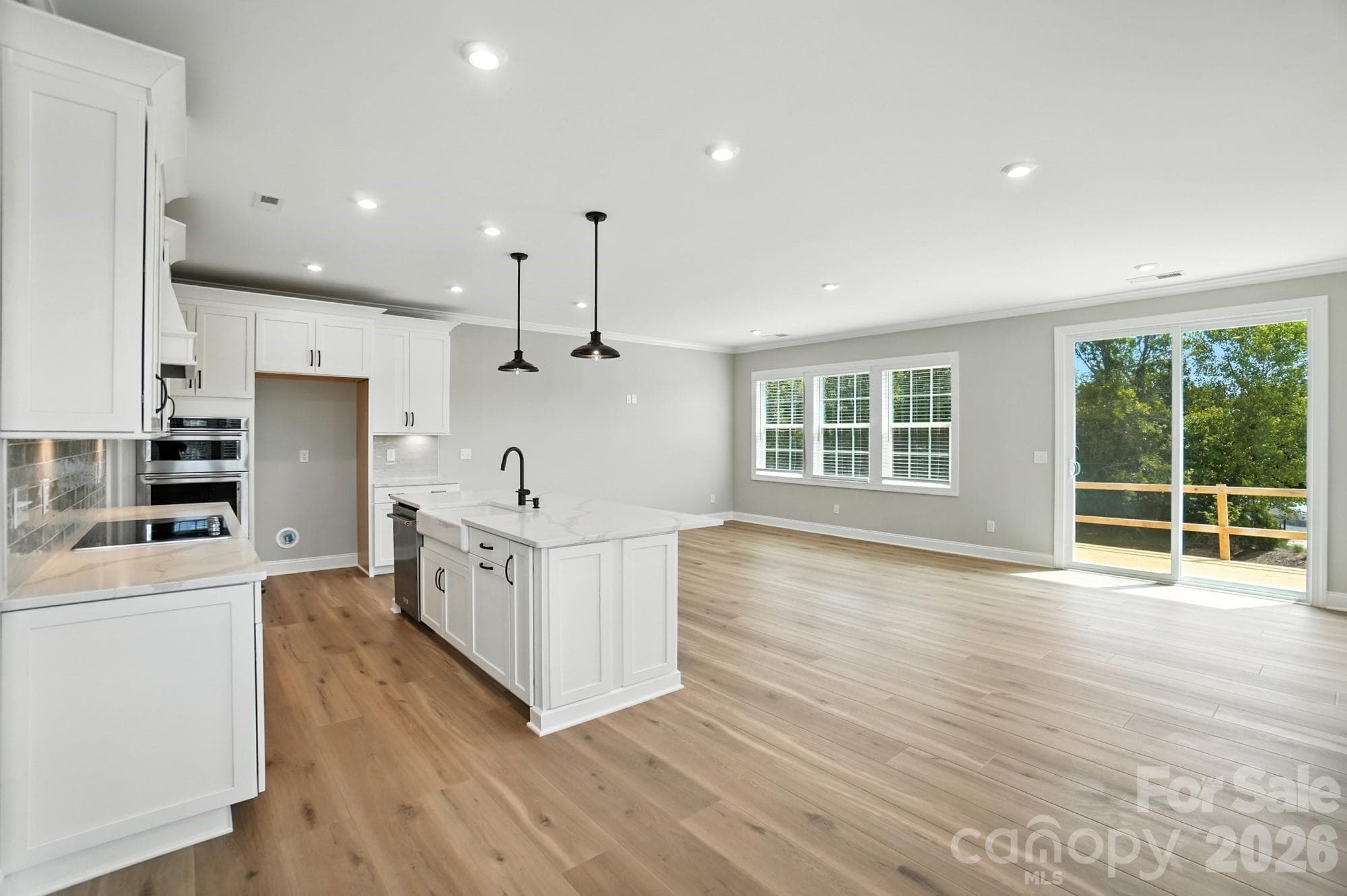 representation of view from sitting area - 12015 Lavinia Lane, Charlotte