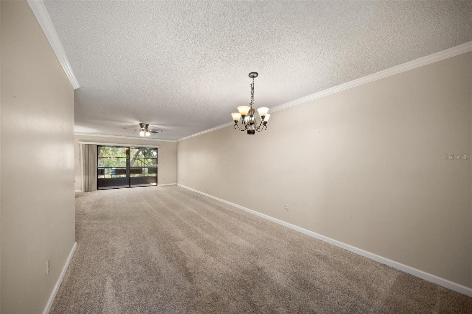 Living Room and Dining Room - 5970 80TH ST N #411, ST PETERSBURG