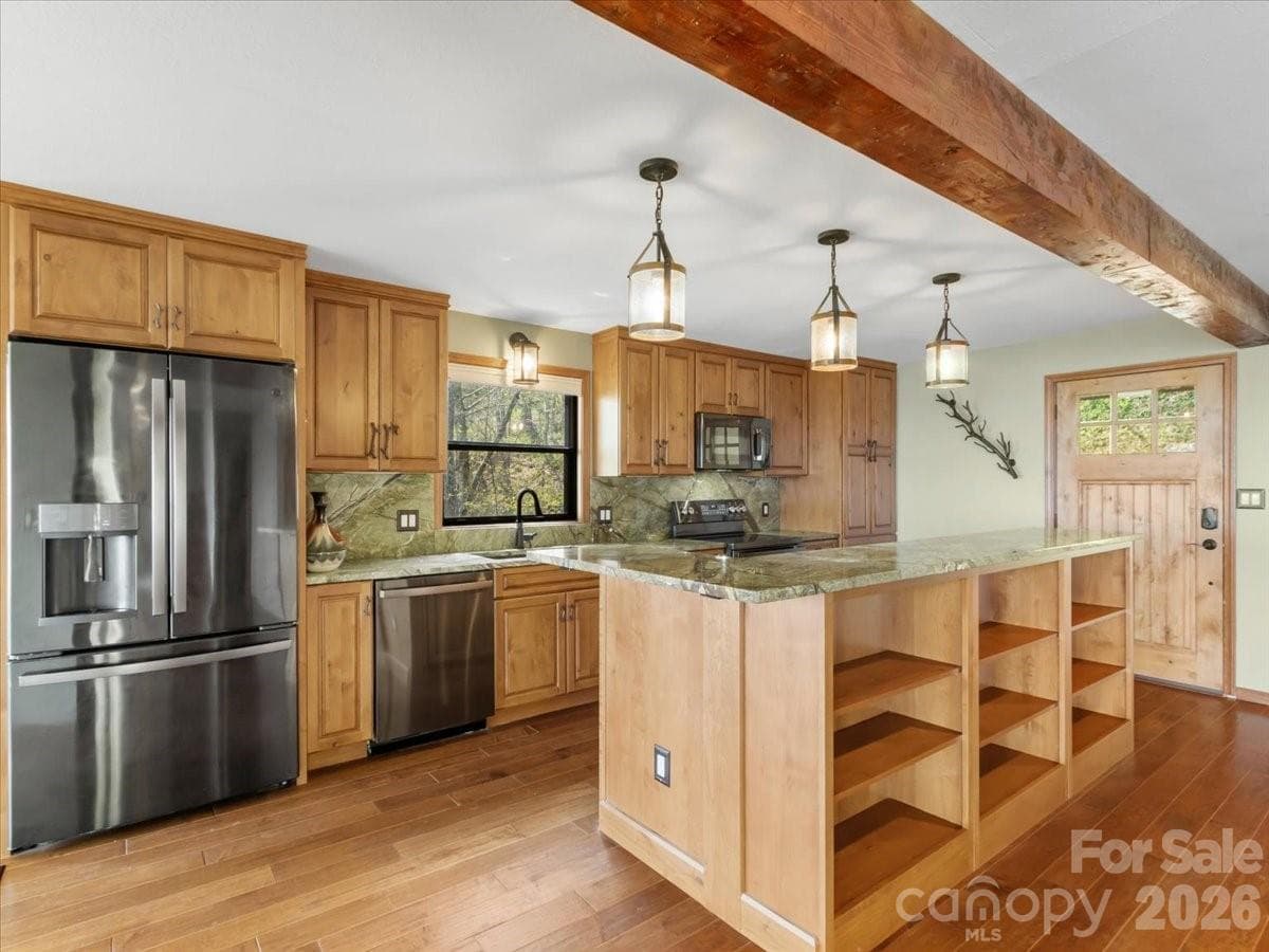 Kitchen island with built-ins - Burnsville