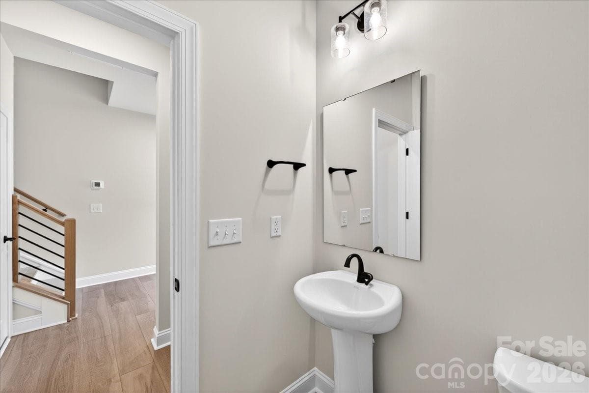 First floor powder room - 420 Old Town Village Road, Waxhaw