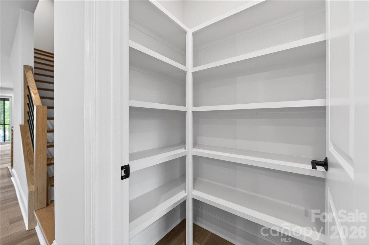 Built-in kitchen pantry - 420 Old Town Village Road, Waxhaw