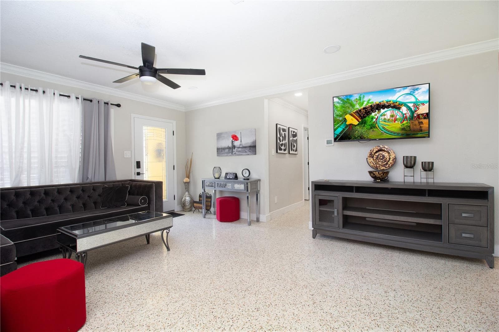 TV Virtual Staged - 7716 E COMANCHE AVE, TAMPA