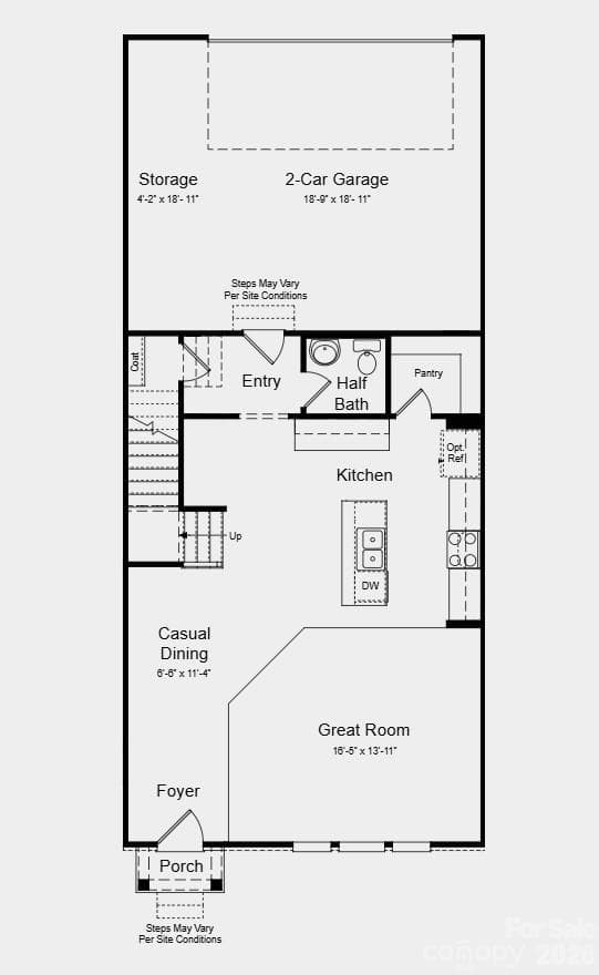 Additional highlights include: 30" Freestanding Range Package - gas, trash roll out ILO standard cabinet, and 220 Volt / 50 Amp Outlet in Garage. - 207 Silver Fleet Drive, Indian Trail