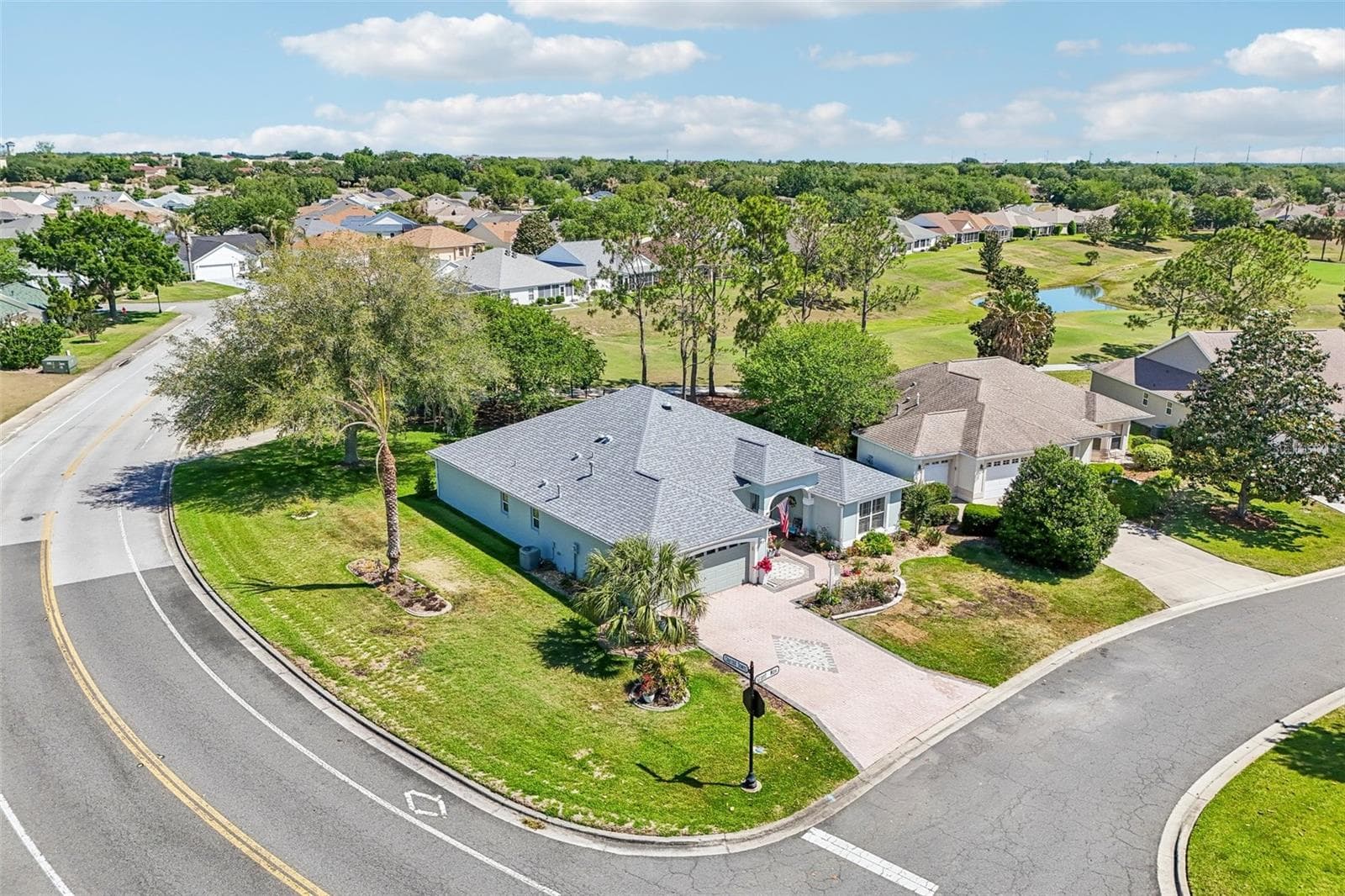 Elevated Left Front - 2837 GRANT WAY, THE VILLAGES