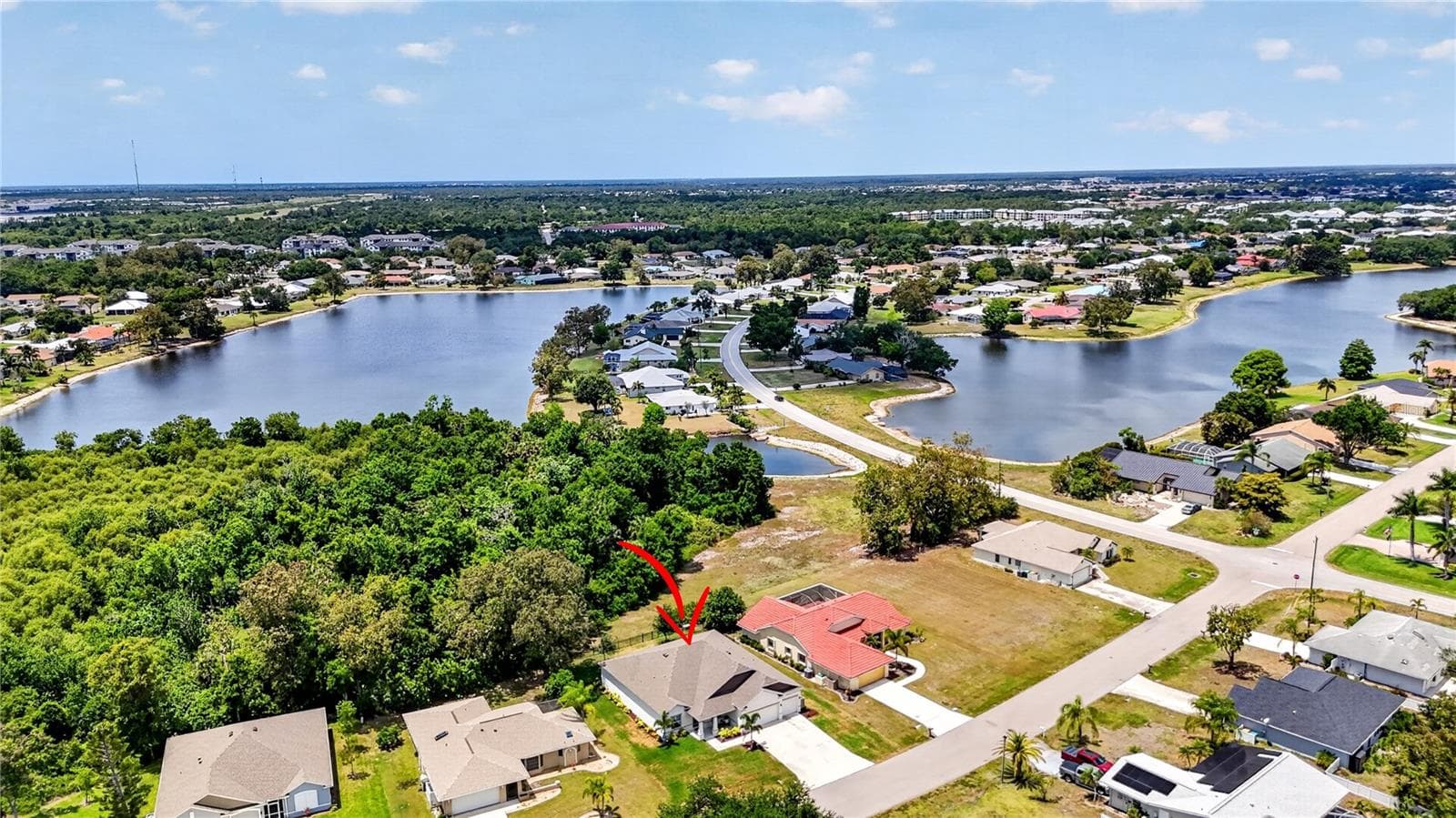 Private backyard - 2423 MALAYA CT, PUNTA GORDA
