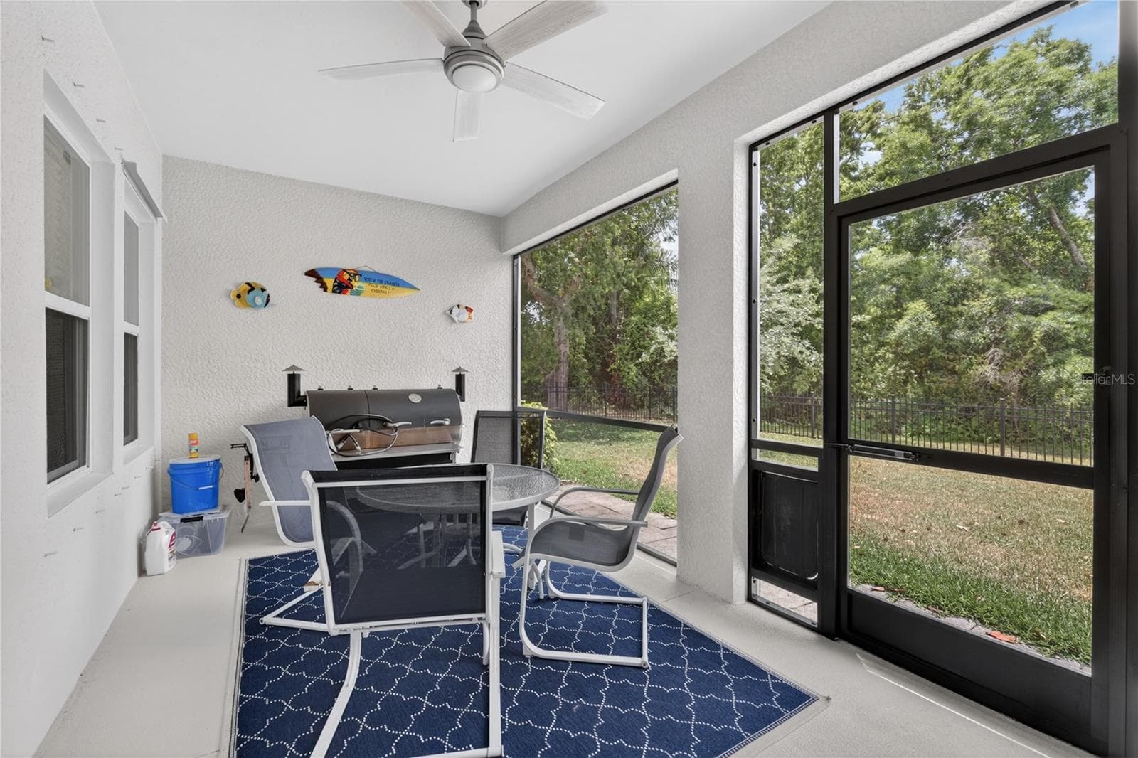 Plenty of room to entertain on you screened in back porch - 2423 MALAYA CT, PUNTA GORDA