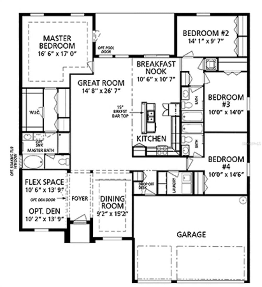 Floor Plan - 2423 MALAYA CT, PUNTA GORDA