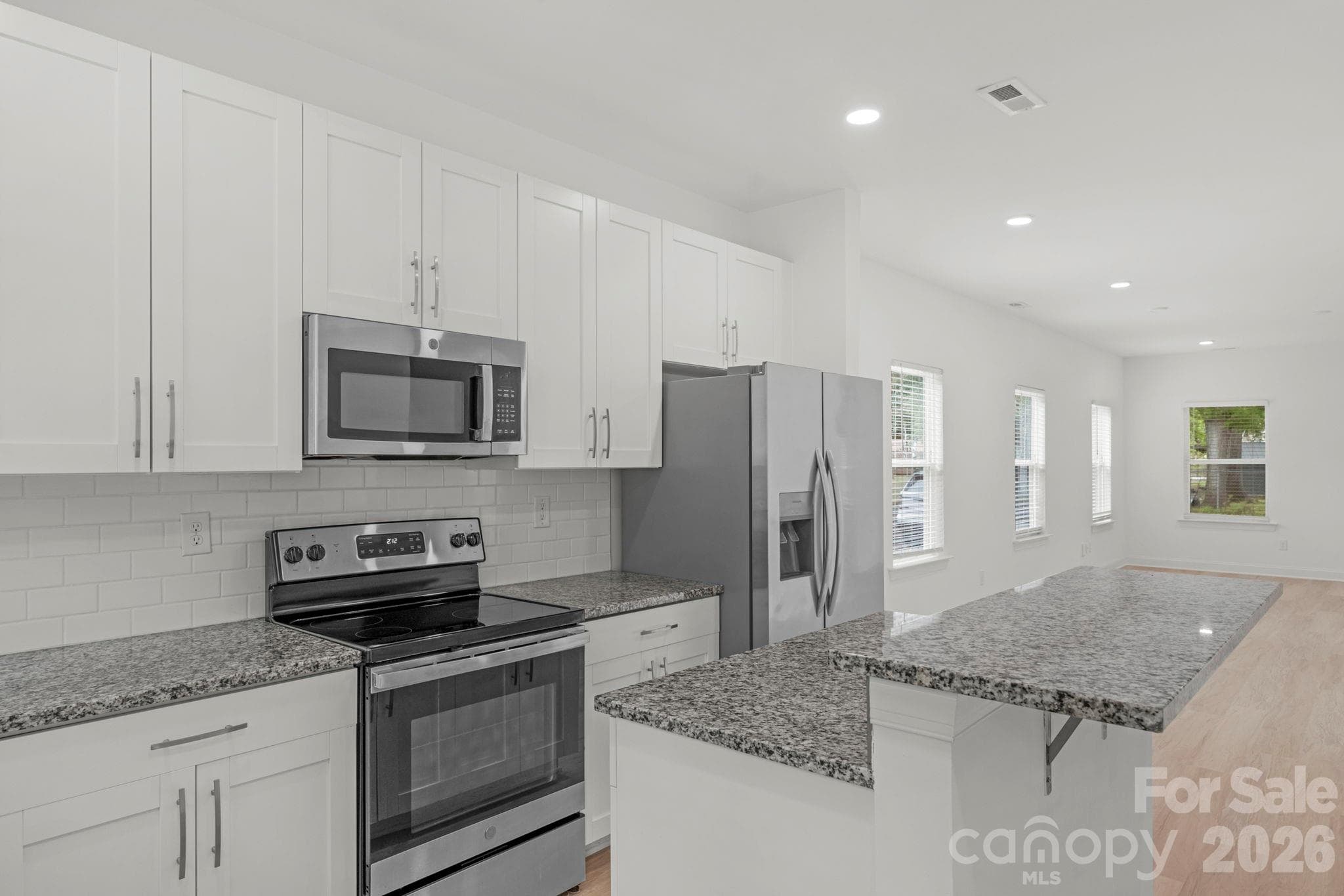 Updated Kitchen - 211 Baker Street, Rock Hill