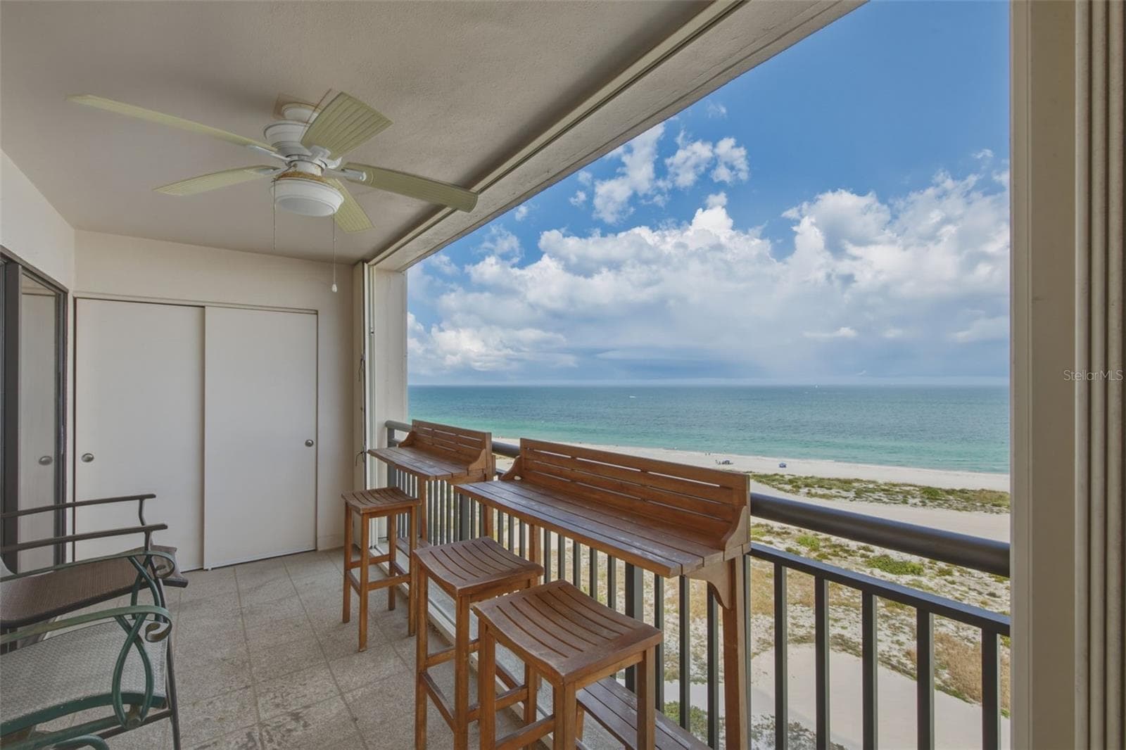 Balcony - 1270 GULF BLVD #1202, CLEARWATER BEACH