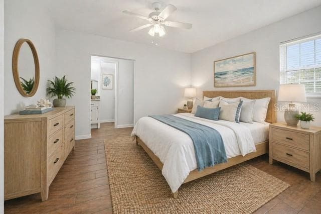 Staged Bedroom - 5251 ASHTON RD, SARASOTA