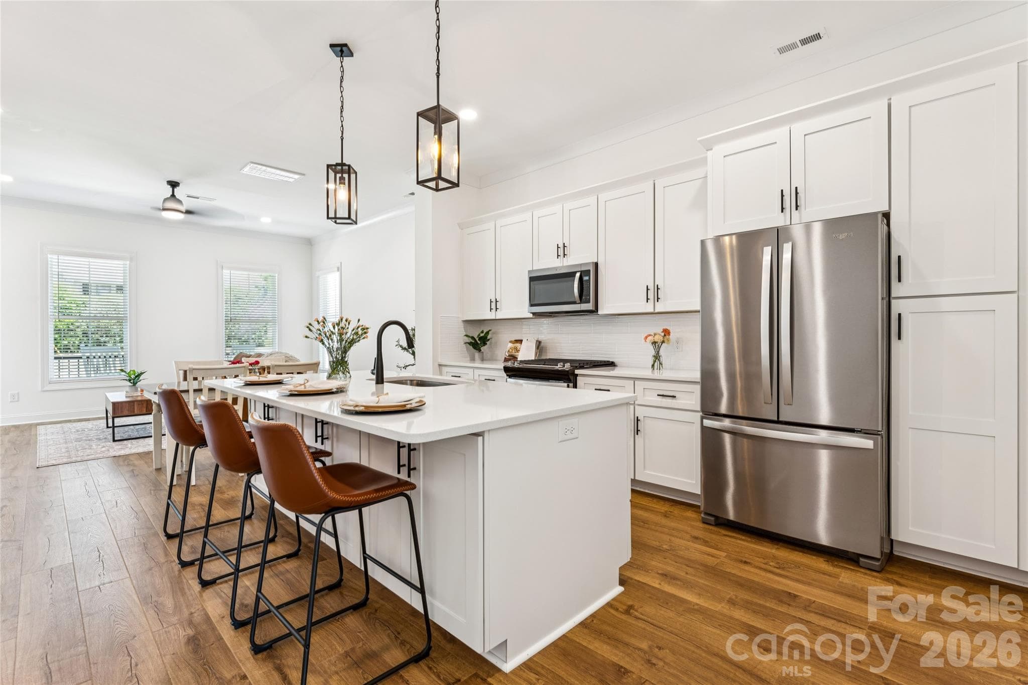 Large kitchen - 5820 Pittmon Lane, Kannapolis