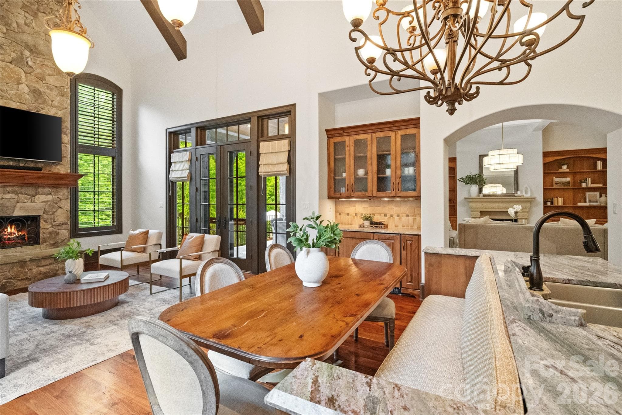 Great Room - 9105 Island Point Road, Charlotte