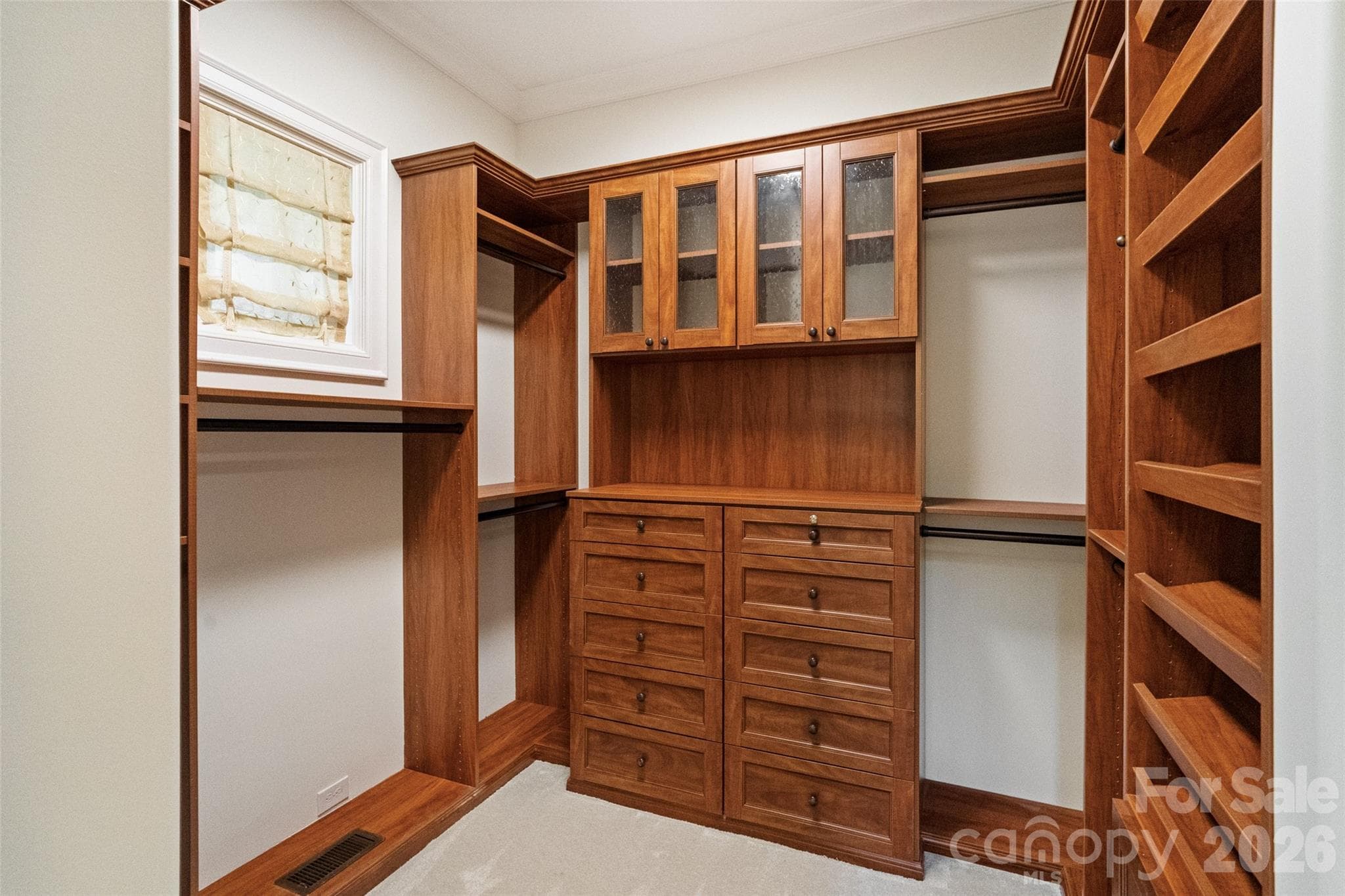 Primary Bedroom Closet - 9105 Island Point Road, Charlotte