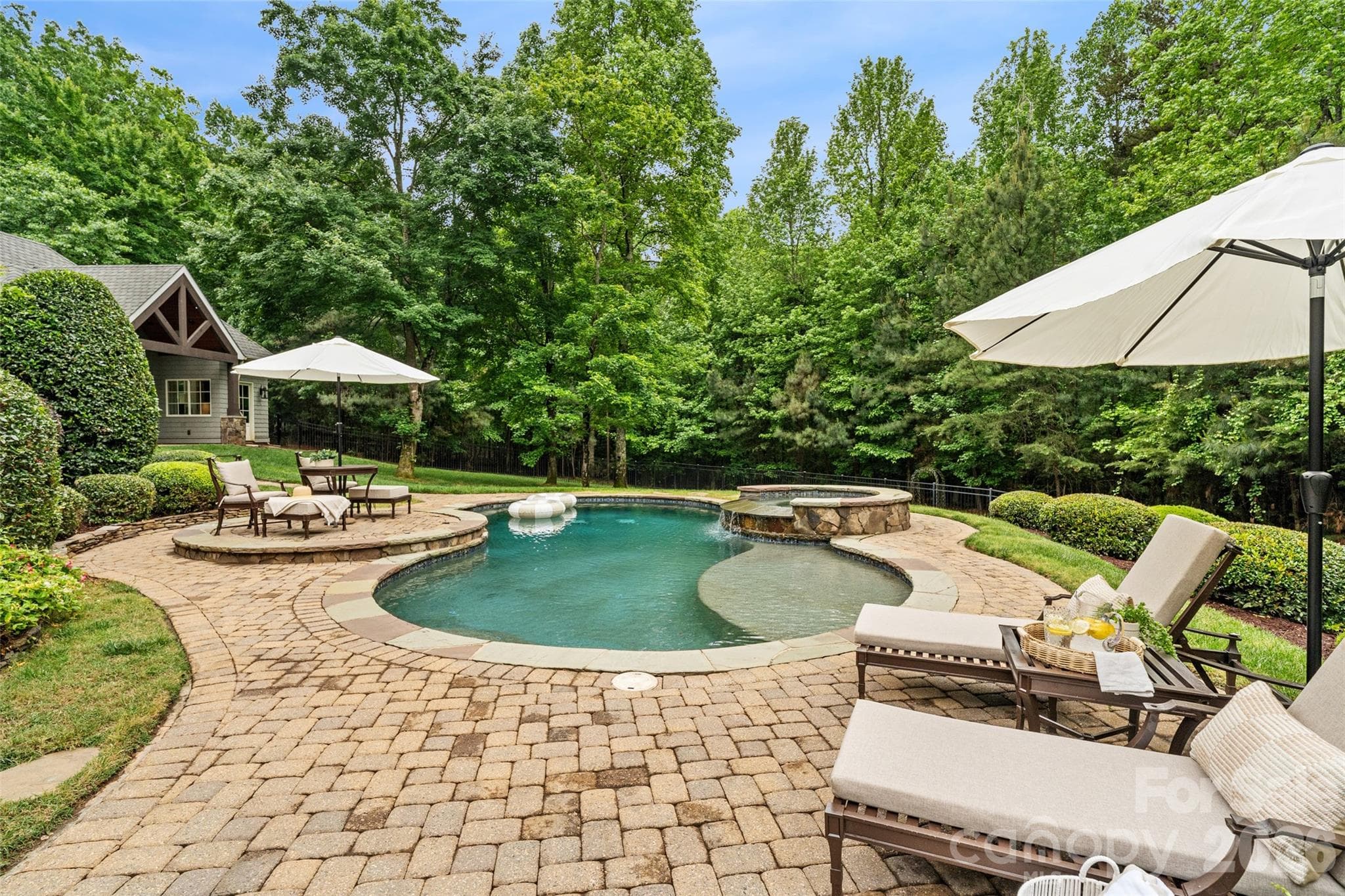 Heated Saltwater Pool and Spa - 9105 Island Point Road, Charlotte