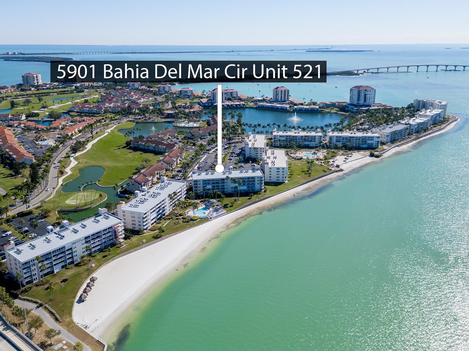 Condominium at 5901 BAHIA DEL MAR CIR #521, ST PETERSBURG, photo 2 of 58