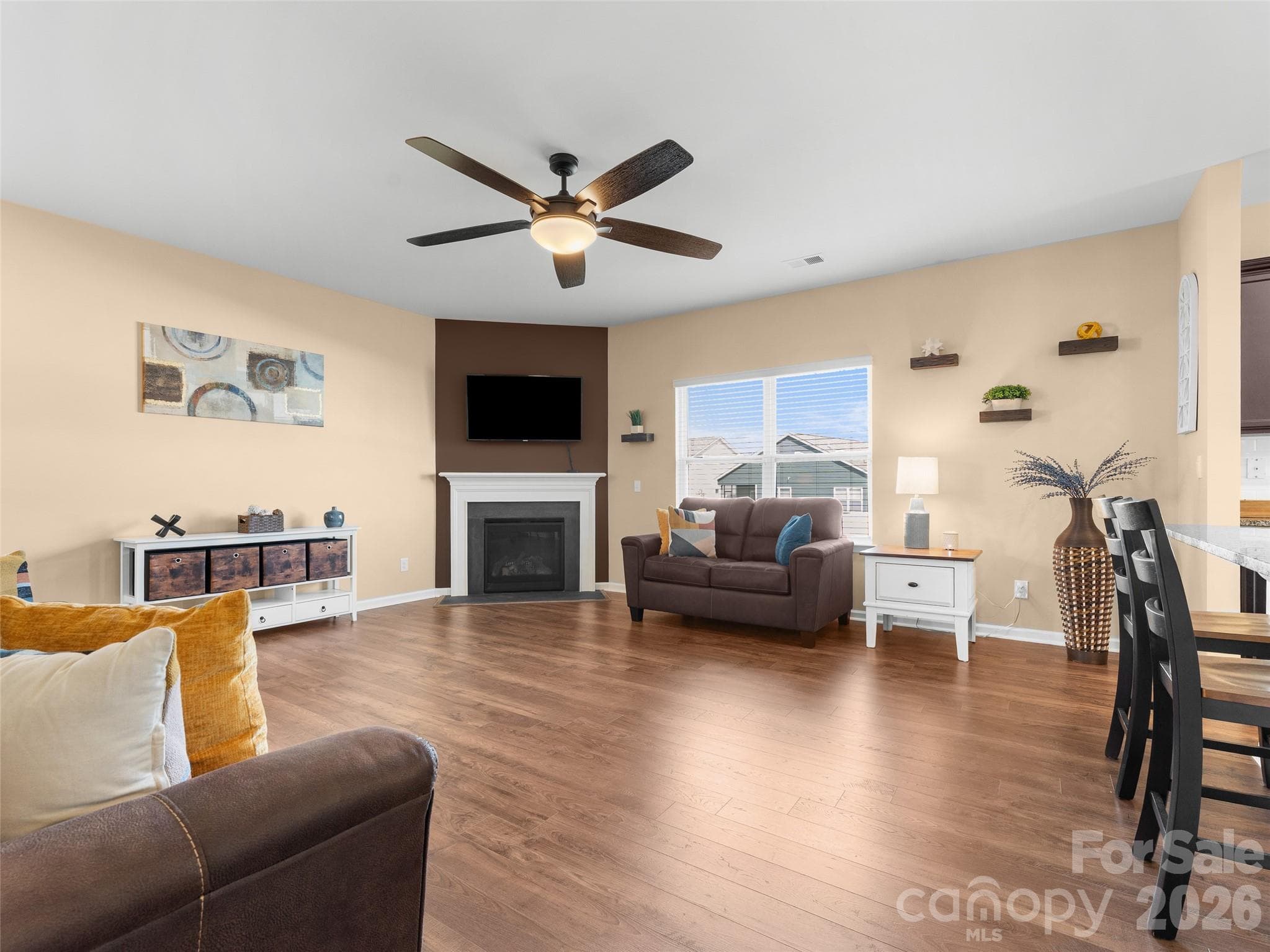 Great Room w/ Gas Fireplace - Fletcher