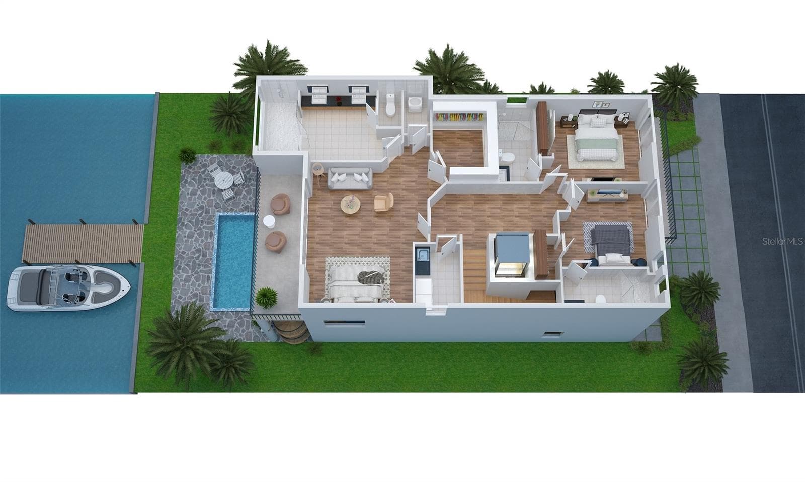 Single Family Residence at 306 BAY PLZ, TREASURE ISLAND, photo 55 of 75