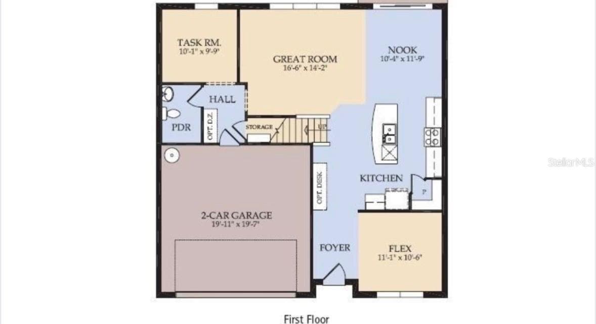 Floor Plan - 15476 STONE HOUSE DR, BROOKSVILLE