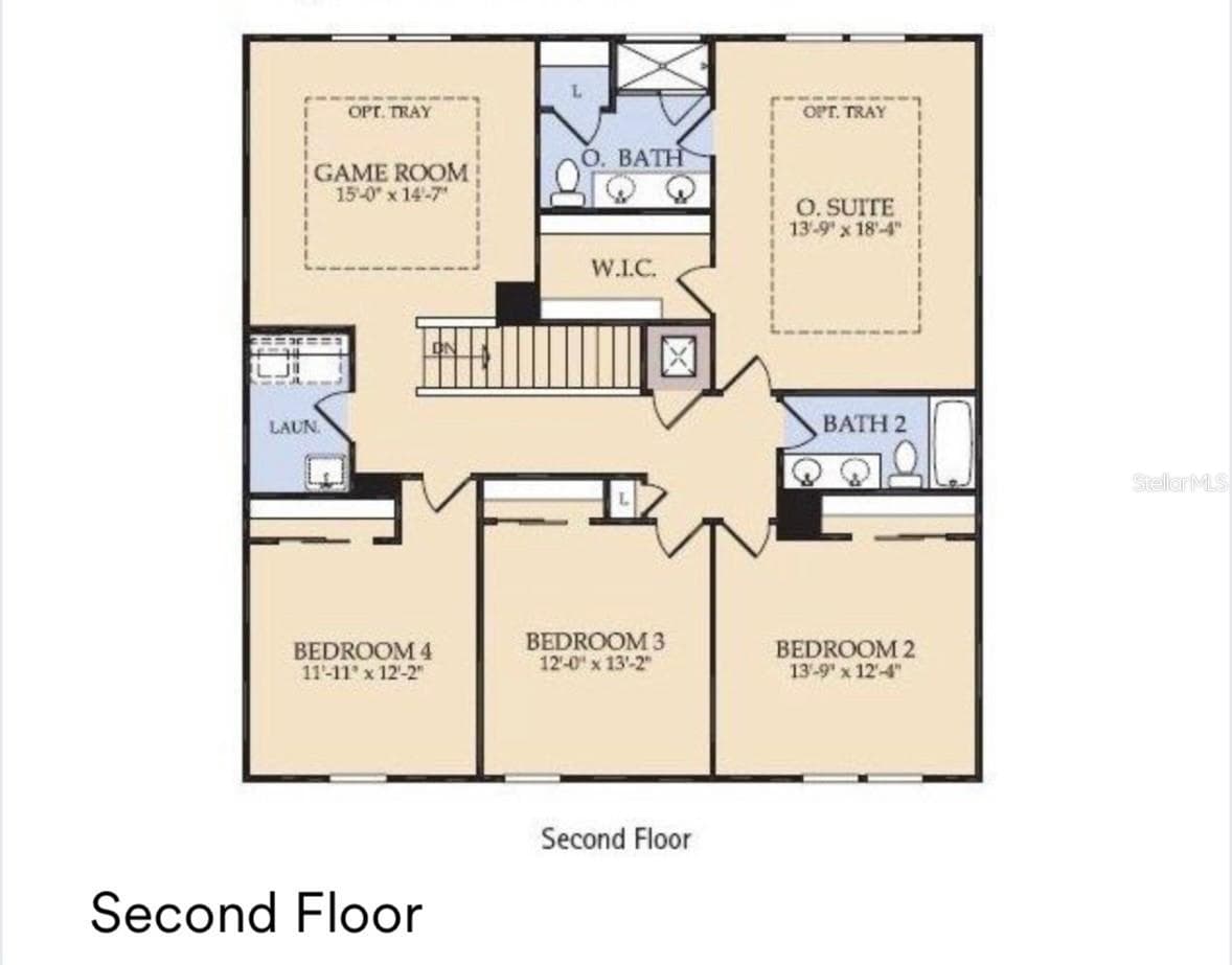 Floor Plan - 15476 STONE HOUSE DR, BROOKSVILLE