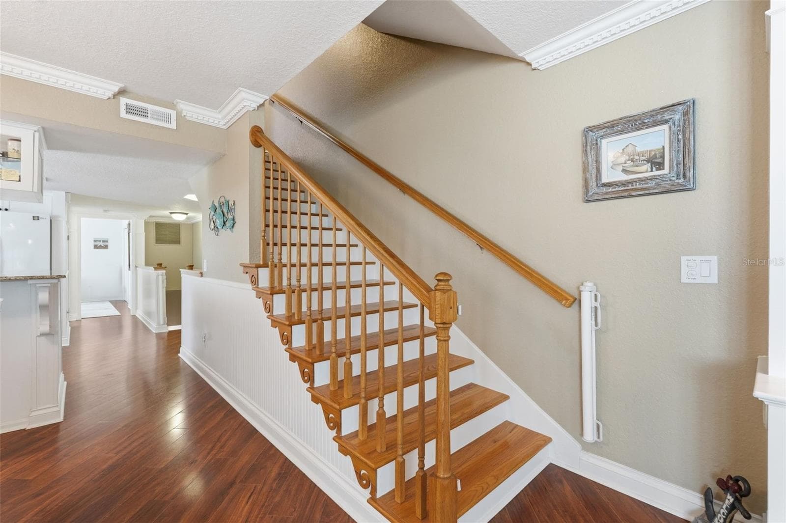 2nd Floor Stairs - 2 EnSuite Primary Bedrooms & Laundry - 14837 SEMINOLE TRL, SEMINOLE