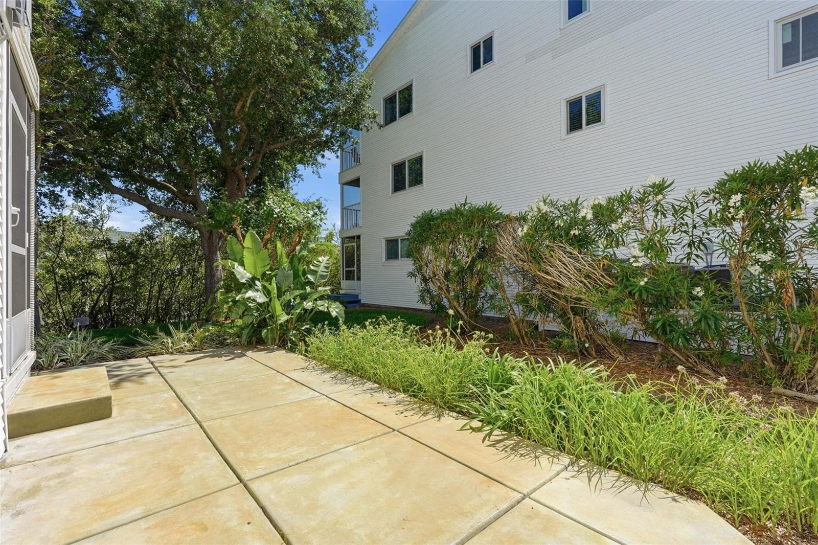 Open Concrete Patio area - 14837 SEMINOLE TRL, SEMINOLE
