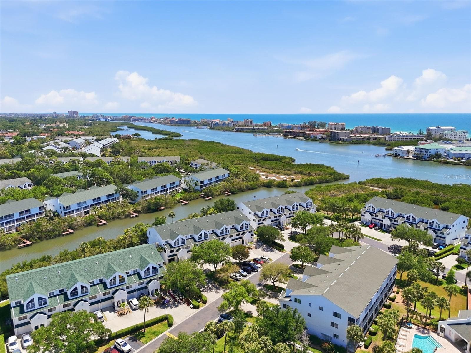Aerial view to the South - 14837 SEMINOLE TRL, SEMINOLE