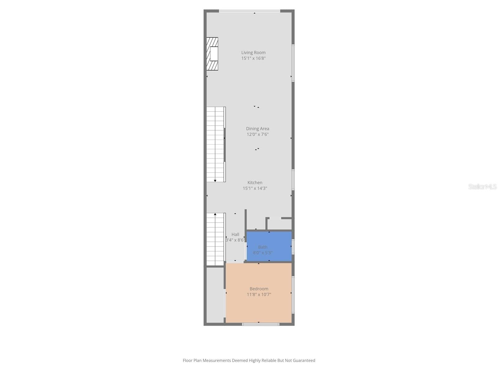 Second Floor - Guest Bedroom, Bath, Kitchen, Dining, Living & Screened Patio - 14837 SEMINOLE TRL, SEMINOLE
