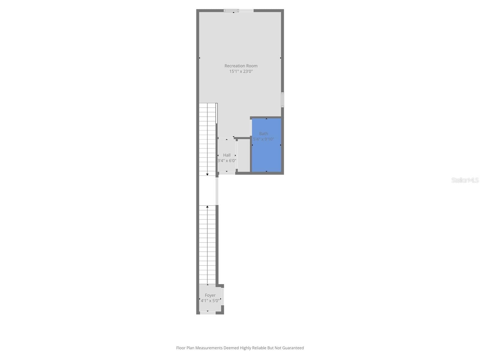 First Floor - Garage with Tons of Storage under the Stairwell... Bonus Room, Bathroom & Additional indoor storage closet. - 14837 SEMINOLE TRL, SEMINOLE
