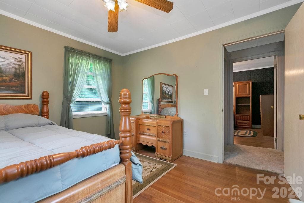 Bedroom 2 to Hallway - 520 Blythe Road, Pisgah Forest