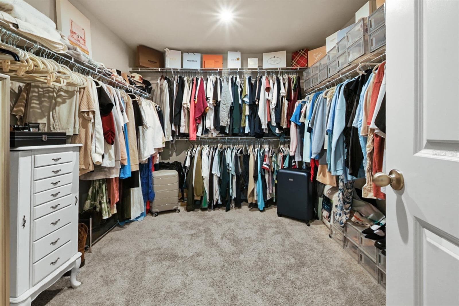 Master bedroom Spacious Walk In Closet - 4062 CLOUD HOPPER WAY, LUTZ