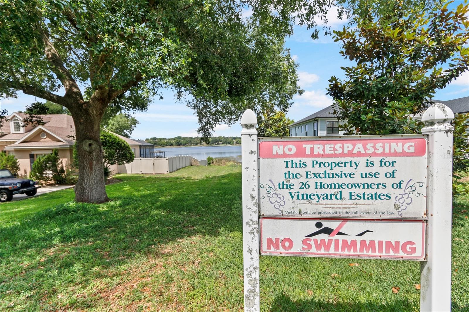Deeded lake access - 10814 VINEYARD CT, CLERMONT