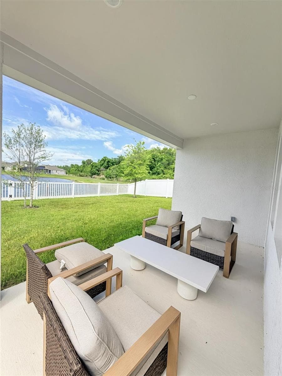 Rear Lanai - 639 TERRAPIN DR, DEBARY